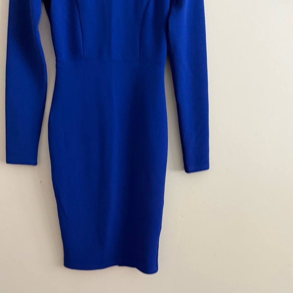 Windsor Royal Blue Long Sleeve Dress